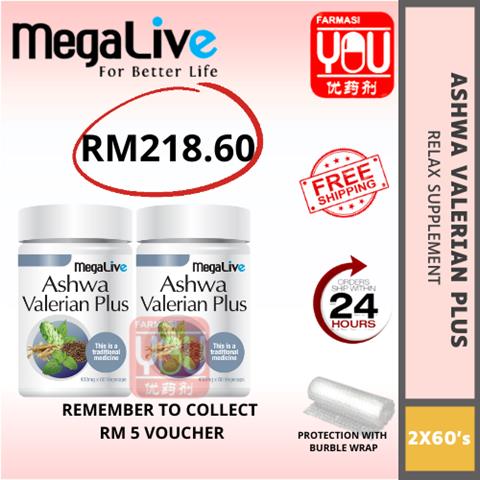 MEGALIVE ASHWA VALERIAN PLUS