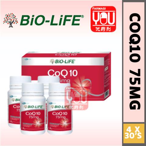 BIO-LIFE COQ10 75MG (30'SX4)