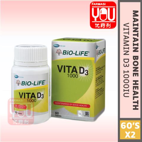 BIO-LIFE VITA D3 1000MG