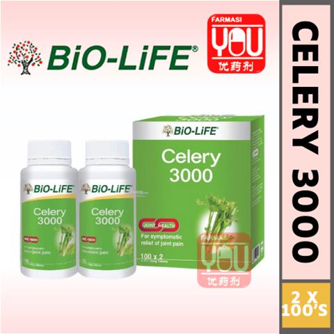 BIO-LIFE CELERY 3000(2X100'S)