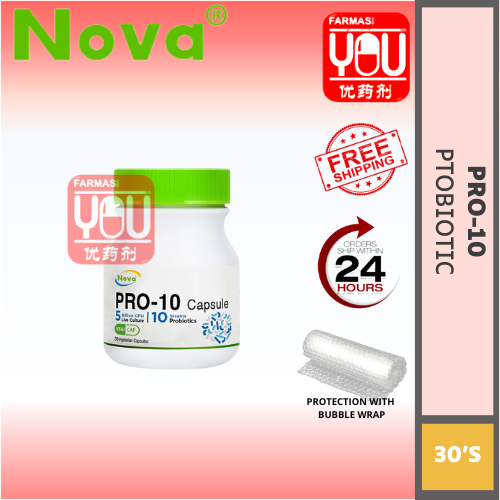 NOVA PRO-10 CAPSULE 30'S