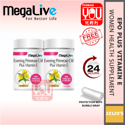 MEGALIVE EPO PLUS VITAMIN E (TWINPACK)