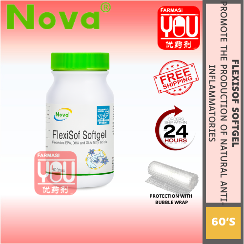 NOVA FLEXISOF SOFTGEL 60'S