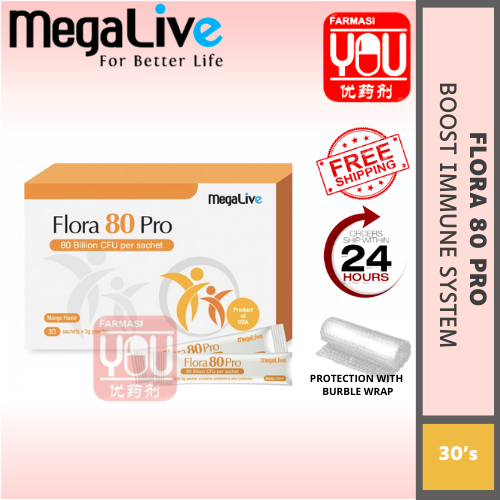 MEGALIVE FLORA 80 PLUS (SINGLE)