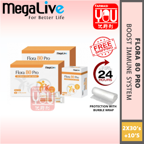 MEGALIVE FLORA 80 PRO (TWINPACK)