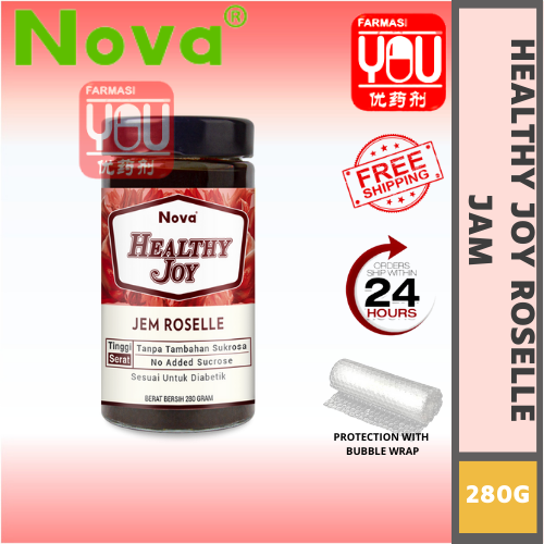 NOVA HEALTHY JOY JEM ROSELLE 280GRAM (BOTTLE)