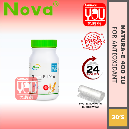 NOVA NATURA-E 400IU 30 SOFTGEL