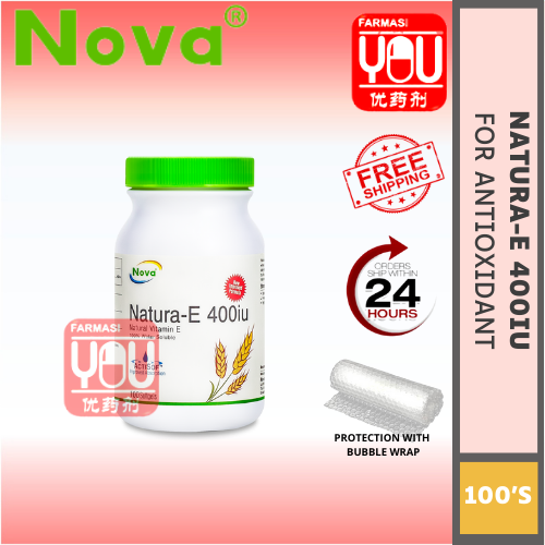 NOVA NATURA-E  400IU 100 SOFTGELS (BOTTLE)