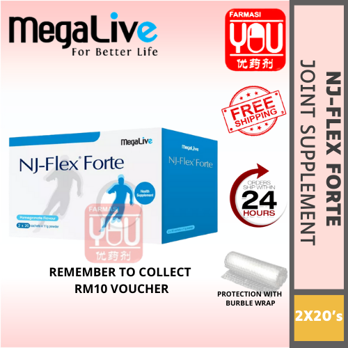 MEGALIVE NJ-FLEX FORTE (2X20'S) (PACK)