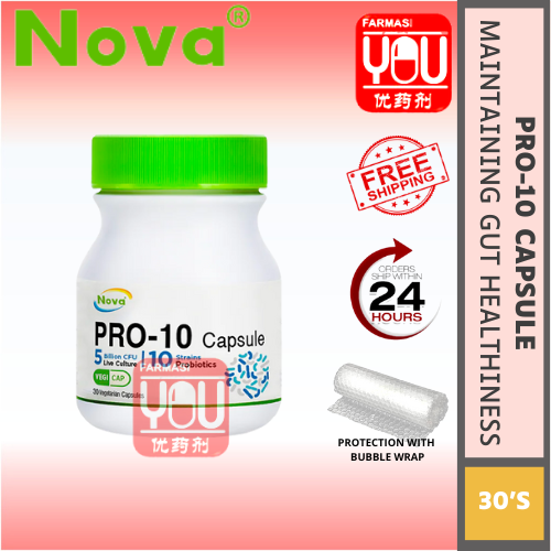 NOVA PRO-10 CAPSULE 30'S (BOTTLE)