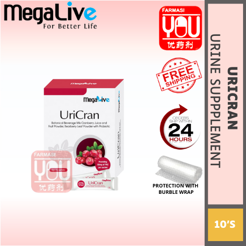 MEGALIVE URICRAN 10'S (SACHET)