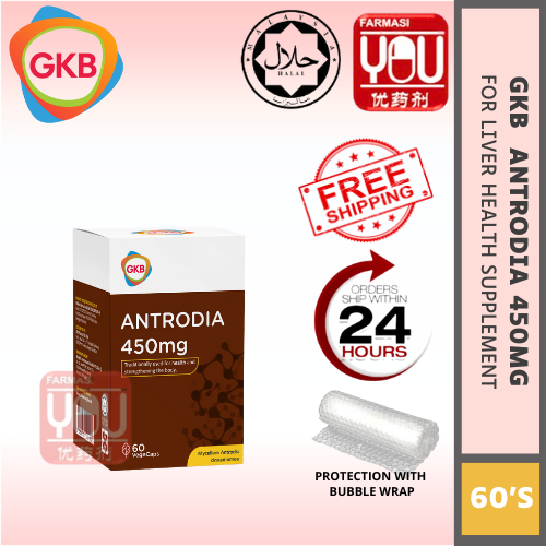 GKB ANTRODIA 450MG 60'S (BOX)