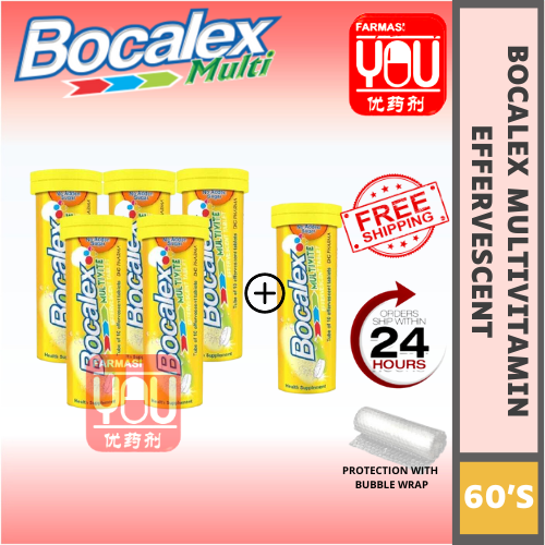 BOCALEX MULTIVITE EFFERVERSCENT 10'S (BOX)