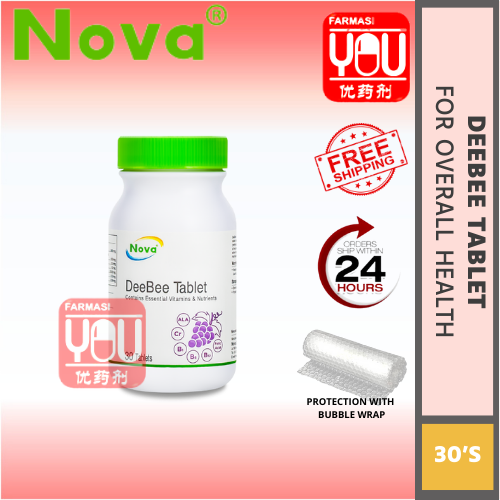 NOVA DEEBEE TABLET 30'S (BOTTLE)