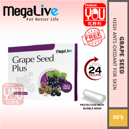 MEGALIVE GRAPE SEED PLUS  (SINGLE)