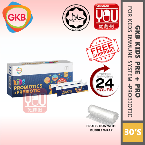 GKB KIDS PROBIOTICS+&PREBIOTICS 1'S (BOX)