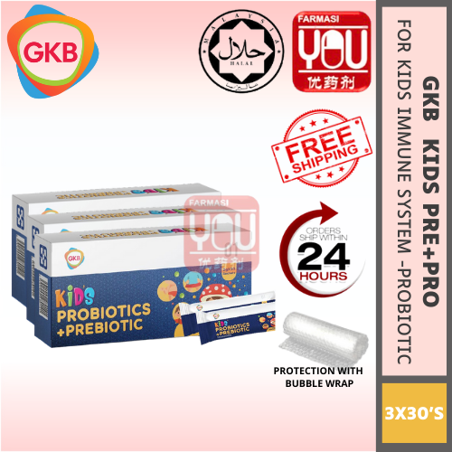 GKB KIDS PROBIOTICS+&PREBIOTICS 1'S (3BOX)