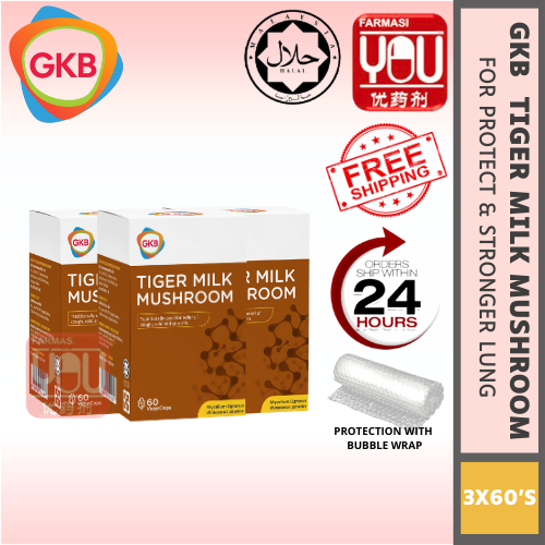 GKB TIGER MILK MUSHROOM 490MG(60'S) (TRIPLE)