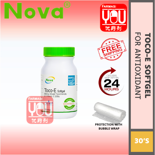 NOVA TOCO-E SOFTGEL 30'S (BOTTLE)