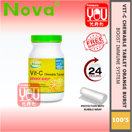 NOVA VIT-C CHEWABLE TAB 100'S (BOTTL)