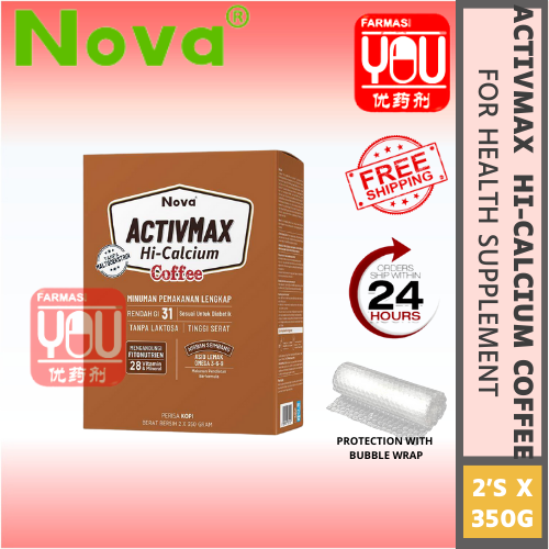 NOVA ACTIVMAX HI-CALCIUM COFFEE 2X350G