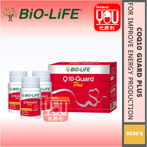 BIO-LIFE Q10-GUARD PLUS 30'S (PACK)