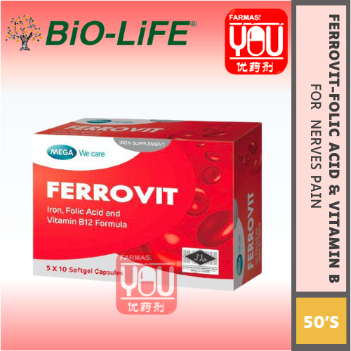 MEGA FERROVIT 5X10'S (BOX)