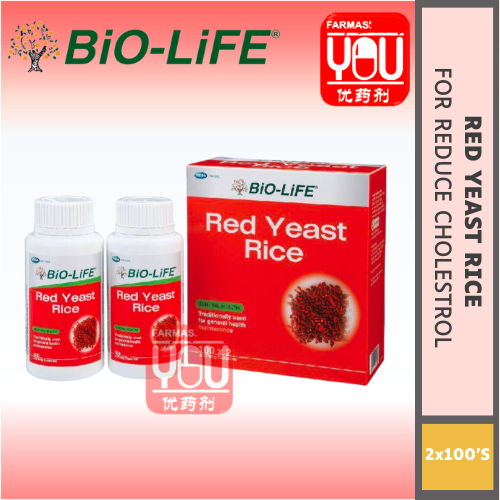 BIO-LIFE RED YEAST RICE (100'S) (PACK)