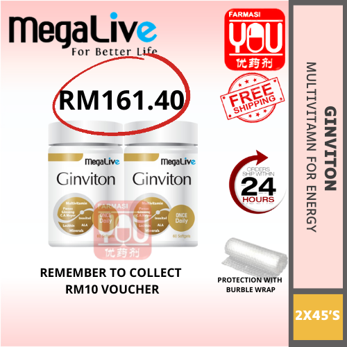 MEGALIVE GINVITON  (TWINPACK)