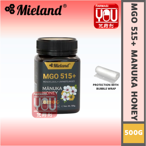 MIELAND MANUKA HONEY MGO515 500G (UNIT)