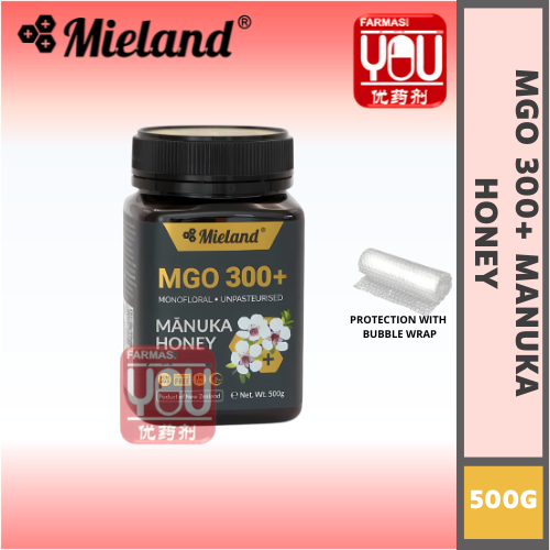 MIELAND MANUKA HONEY MGO300 500G (UNIT)